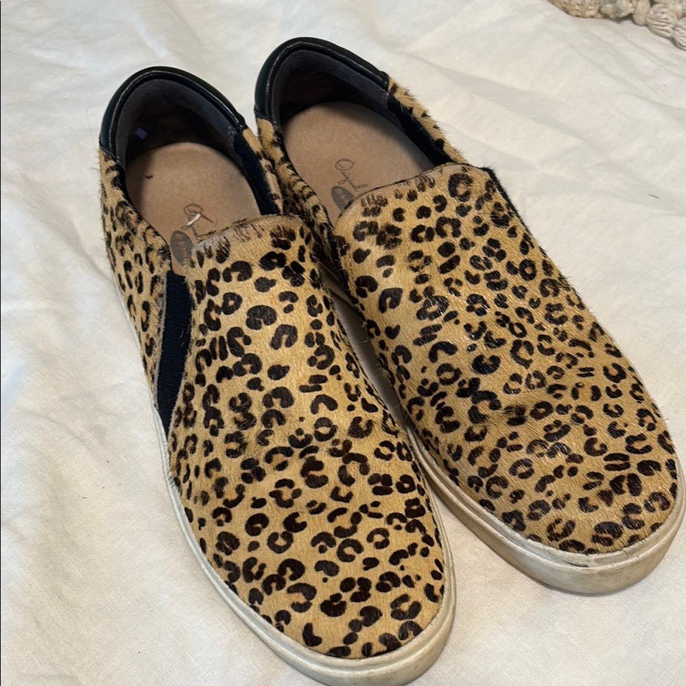 Dr. Scholl's Leopard Print Slip-On Shoes